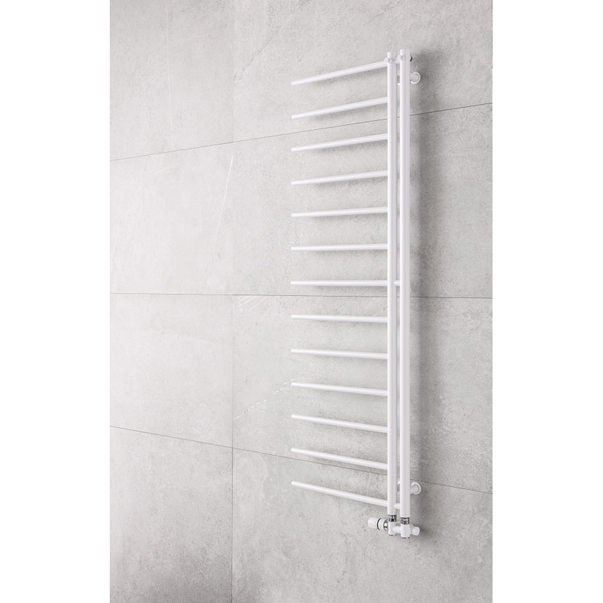 P.M.H. AP2W-L - Badkamer handdoekradiator APOLLO 346W 150 cm rechts/wit