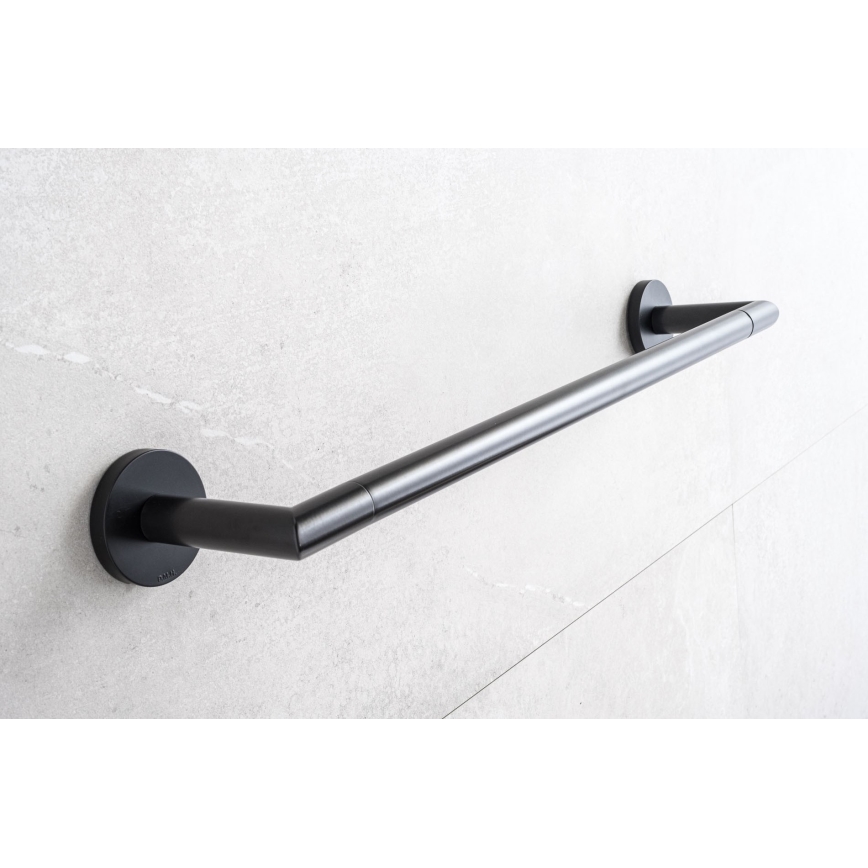 P.M.H. IN1B-L - Sèche-serviettes électrique INGA 17W/230V 85,9 cm IP44 gauche/noir