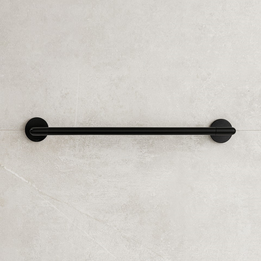 P.M.H. IN1B-R - Sèche-serviettes électrique INGA 17W/230V 85,9 cm IP44 droit/noir