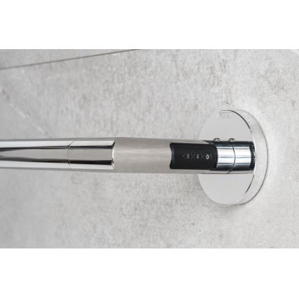 P.M.H. IN1SS-L - Elektrische handdoekdroger INGA 17W/230V 85,9 cm IP44 links/gepolijst roestvrij staal