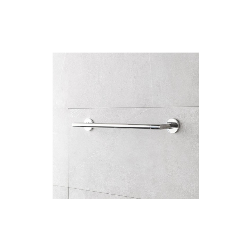 P.M.H. IN1SS-L - Sèche-serviettes électrique INGA 17W/230V 85,9 cm IP44 gauche/acier inoxydable poli