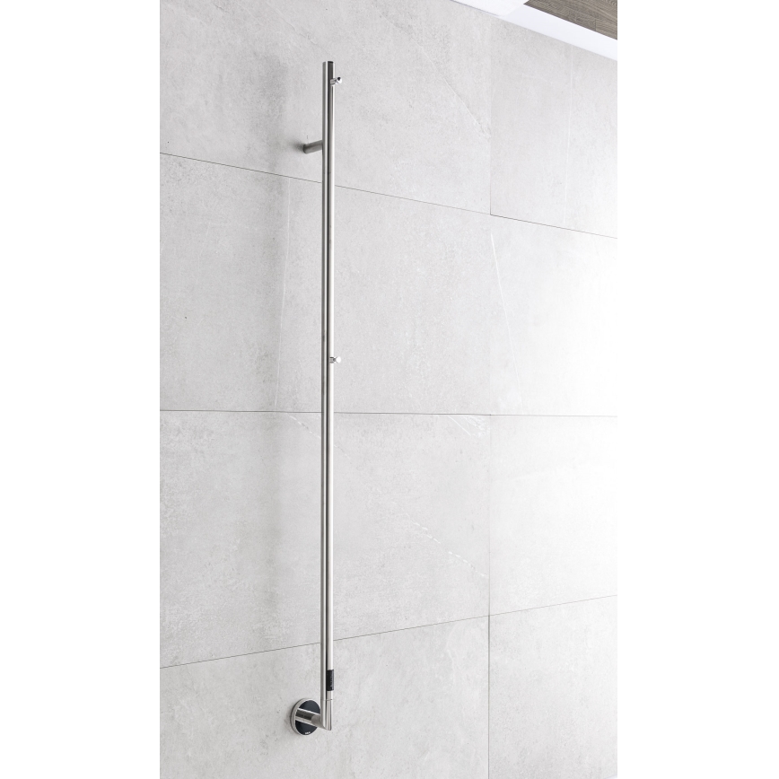 P.M.H. OL1SS - Elektrische handdoekdroger OLE 24W/230V 170 cm IP44 gepolijst RVS