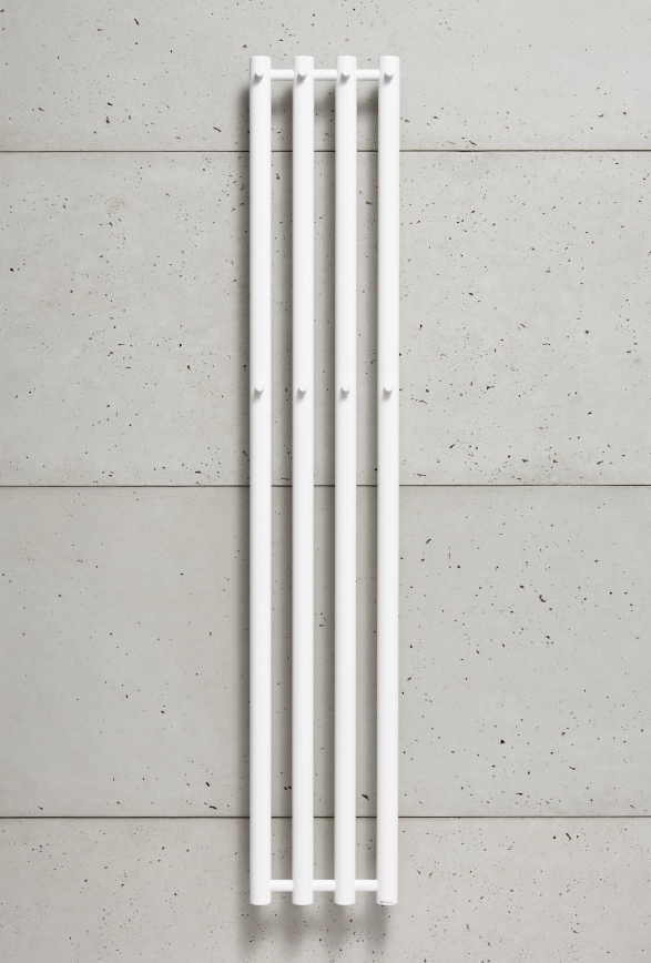 P.M.H. R2W - Badkamerhanddoekradiator ROSENDAL 350 W 150 cm wit