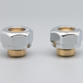 P.M.H. ZZM1602 - Raccord de serrage pour vanne UNIKO/TERM/DUO, chromé brillant, pour tube AluPEX 16 mm