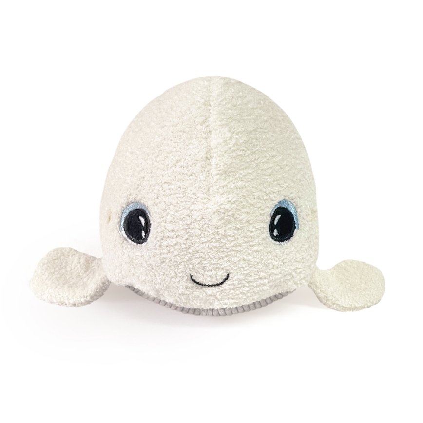 PABOBO - Knuffeltje met melodie en lampje BELUGA 3xAAA walvis