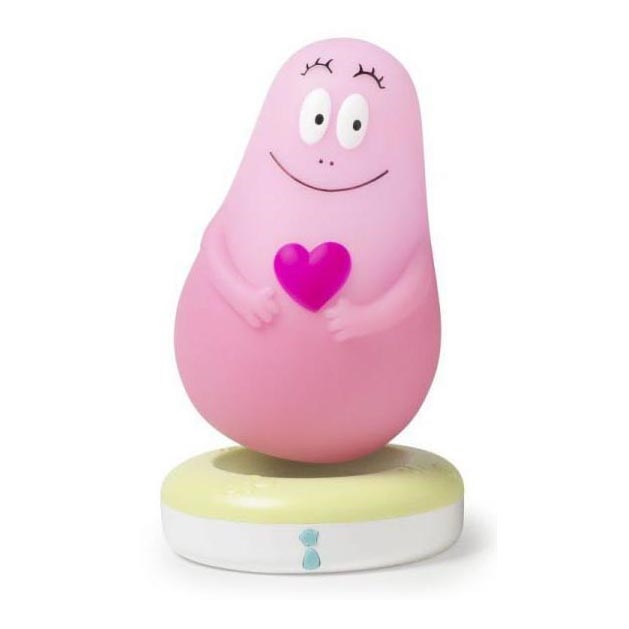 PABOBO - Lampe de table LED enfant Lumilove BARBAPAPA rose