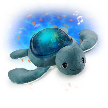 PABOBO - Projecteur avec une mélodie AQUA DREAM USB tortue
