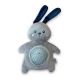 PABOBO - Projector met een melodie Bunny Soft Plush 3xAA