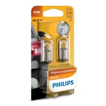 PACK 2x Ampoule pour voiture Philips VISION 12821B2 R5W BA15s/5W/12V