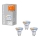 PACK 3x Ampoule à intensité variable LED RGBW SMART+ GU10/5W/230V 2700K-6500K - Ledvance