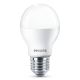 PACK 3x Ampoule LED Philips E27/6W/230V 2700K