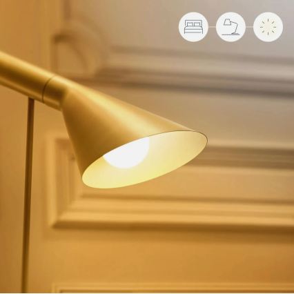 Pack de 2 ampoules LED dimmables A60 E27/9W/230V 2700K Wi-Fi + télécommande - WiZ