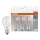 Pack de 3 ampoules LED BASE CLASSIC FILAMENT A60 E27/7,5W/230V 4000K - Osram