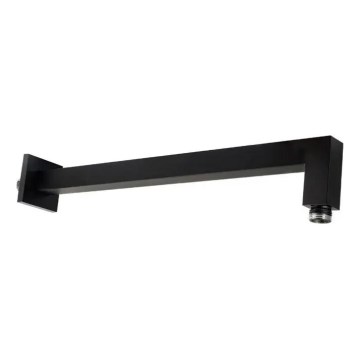 Paffoni - Bras de douche carré 40 cm noir