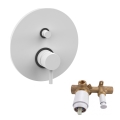 Paffoni - Douchekraan voor inbouw LIGHT mat wit