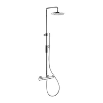 Paffoni - Douchesysteem met thermostatische mengkraan BIRILLO, glanzend chroom