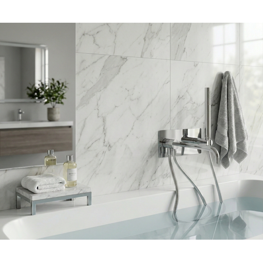 Paffoni - Ensemble pour baignoire LIGHT chrome brillant