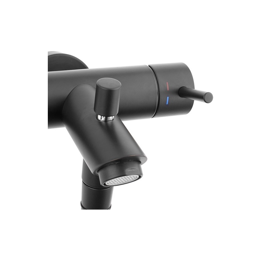 Paffoni - Inbouwdouche ROUND zwart