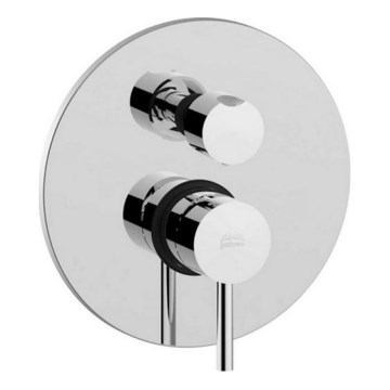 Paffoni - Mitigeur de douche pour installation encastrée LIGHT, chrome brillant