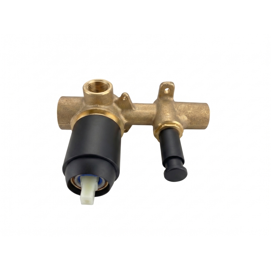 Paffoni - Mitigeur de douche pour installation encastrée LIGHT noir