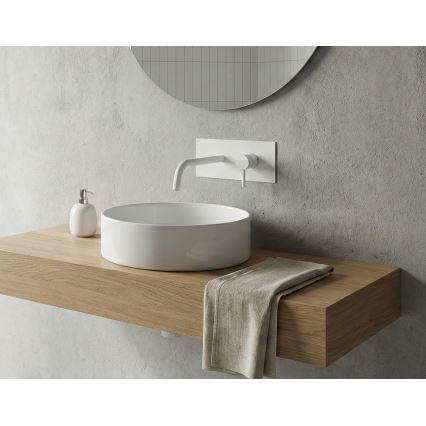 Paffoni - Mitigeur de lavabo encastrable LIGHT, finition blanc mat