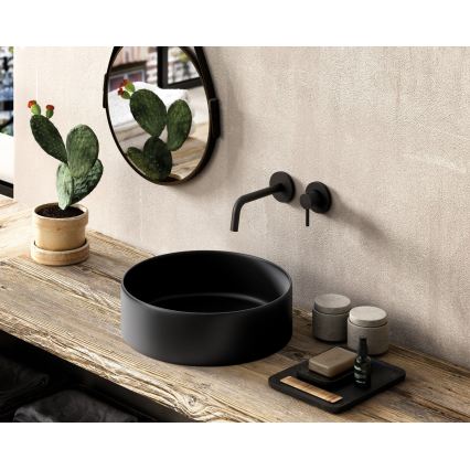 Paffoni - Mitigeur de lavabo encastré LIGHT noir