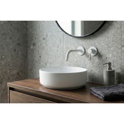 Paffoni - Mitigeur de lavabo pour installation encastrée LIGHT blanc