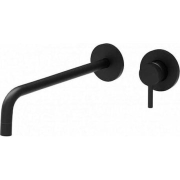 Paffoni - Mitigeur de lavabo pour installation encastrée LIGHT noir