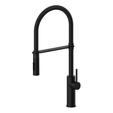 Paffoni - Mitigeur d'évier LIGHT 52,5 cm avec douchette extractible, chrome brillant