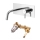 Paffoni - Mitigeur lavabo LIGHT pour installation encastrée, acier inoxydable
