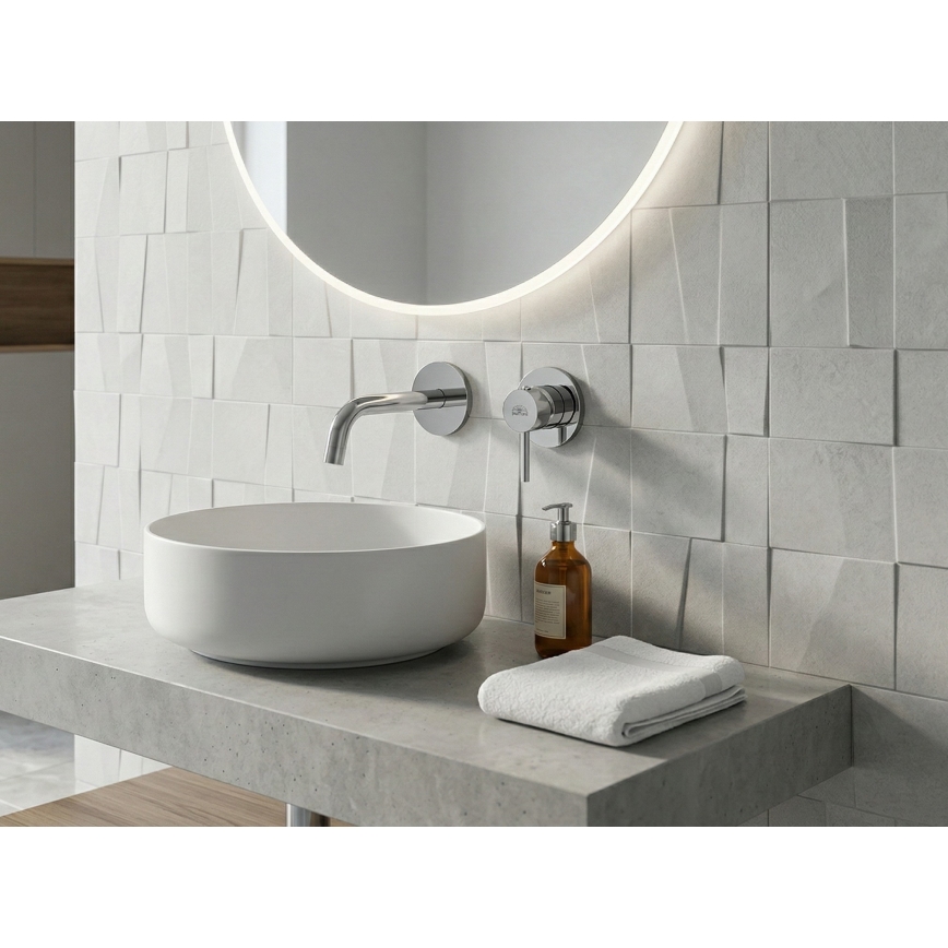 Paffoni - Mitigeur pour lavabo encastrable LIGHT, chrome brillant