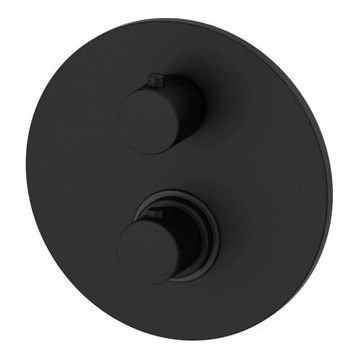 Paffoni - Mitigeur thermostatique pour douche LIGHT noir
