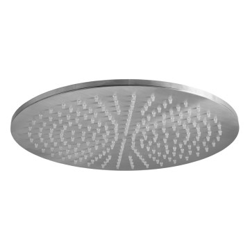 Paffoni - Pomme de douche STEEL 30 cm en acier inoxydable