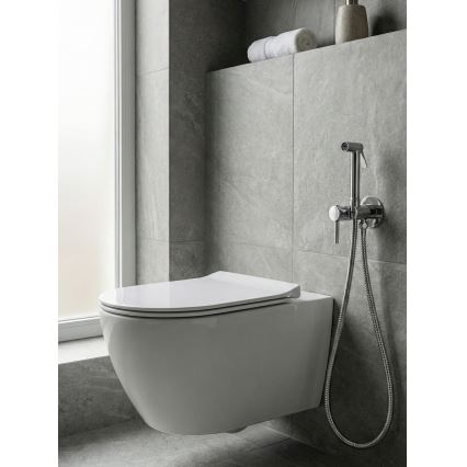 Paffoni - Wandset met handbidetdouche voor inbouw KIT glanzend chroom