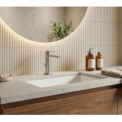 Paffoni - Wastafelkraan + afvoer TANGO RVS