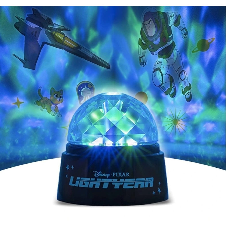 Paladone - LED Kinderprojector DISNEY LIGHTYEAR 3xAA