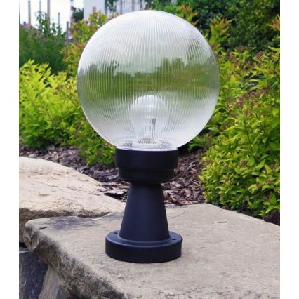 Buitenlamp NADIR 1xE27/15W/230V IP44 transparant