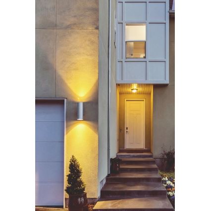Buiten wandlamp OLAF 2xG10/10W/230V IP54