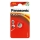 Panasonic - 1 st. Alkaline knoopcel batterij LR44 1,5V 120 mAh
