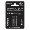 Panasonic - 2 st. Oplaadbare batterijen AAA Eneloop Pro 930 mAh