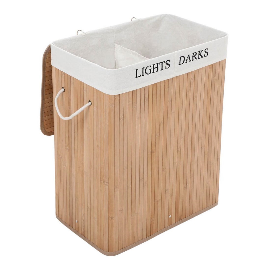 Panier à linge GUS marron