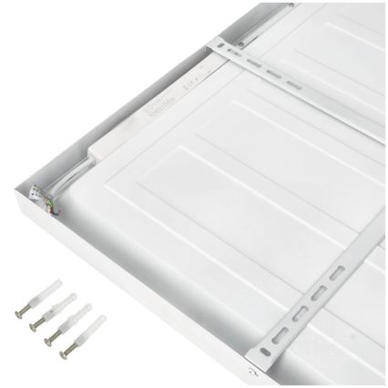 Panneau en saillie BRISBANE LED/36W/230V 4000K 59,5x59,5 cm blanc