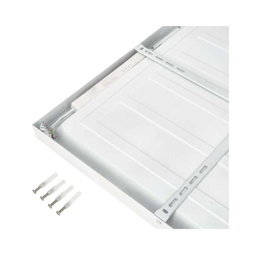 Panneau en saillie BRISBANE LED/36W/230V 4000K 59,5x59,5 cm blanc