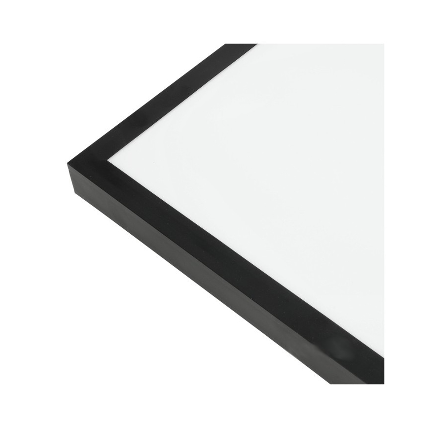 Panneau en saillie BRISBANE LED/36W/230V 4000K 59,5x59,5 cm noir