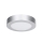 Panneau LED 2 en 1 en saillie/encastré 12W/230V 3000/4000/6000K Ø17cm IP54 argenté