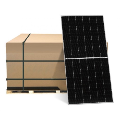 Panneau solaire photovoltaïque JINKO 545Wp cadre argent IP68 Half Cut biface - palette 36 pcs