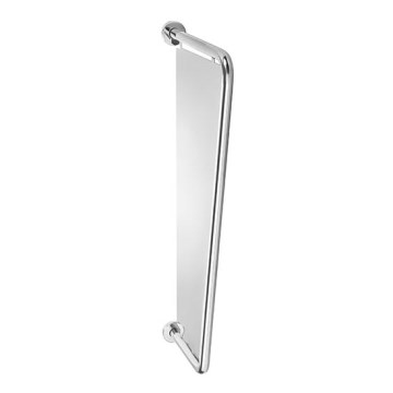 Paroi pour urinoir 6x86 cm inox/argenté