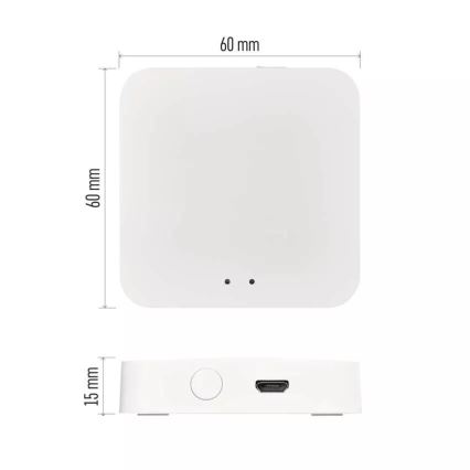 Passerelle connectée GoSmart ZigBee 3.0 5V Wi-Fi