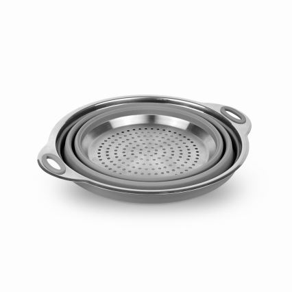 Passoire de voyage pliable en silicone