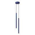 PASTELO hanglamp aan snoer 2xG9/8W/230V blauw
